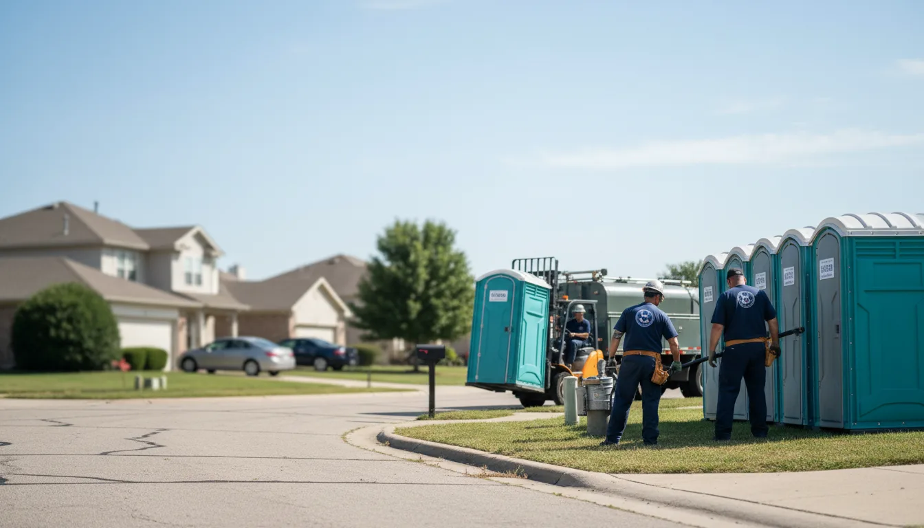 Porta Potty Rental in Athens, IL near me
